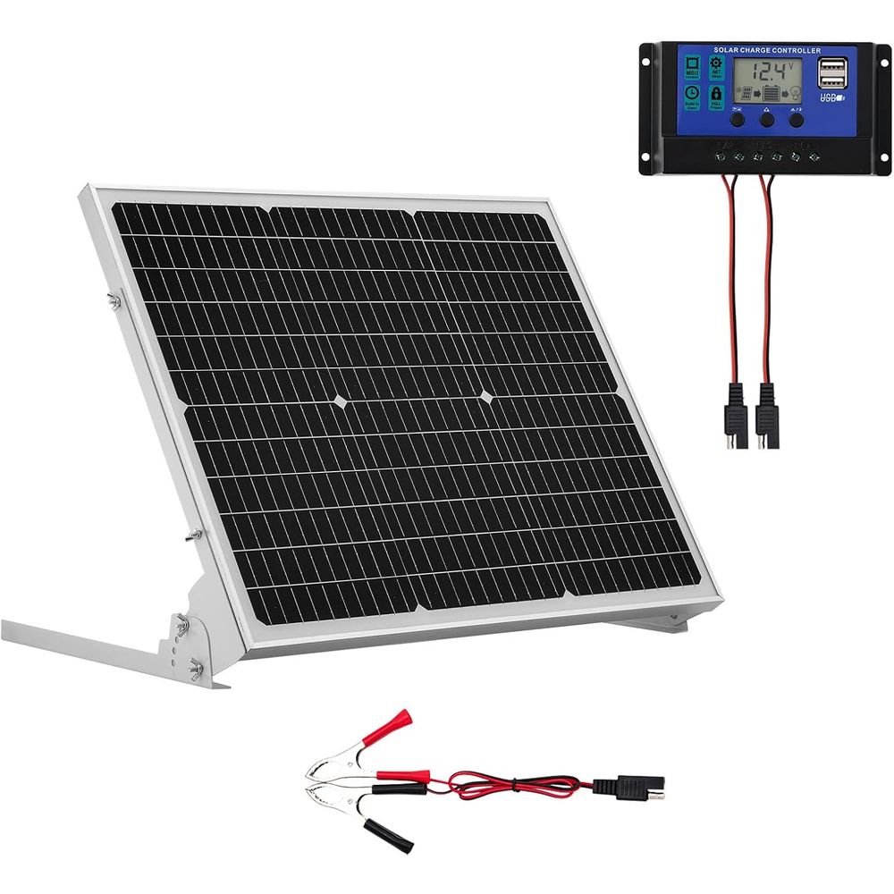 Solar Panel - Cargador de Batería Solar de 50W