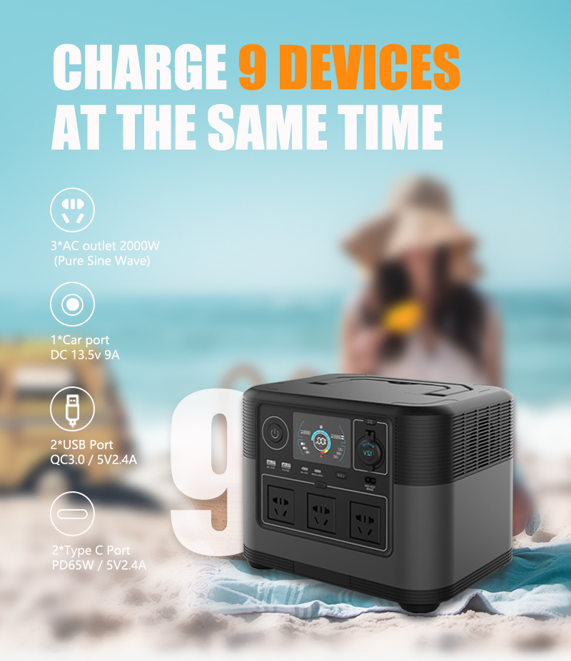 Nueva estación de energía port - Portable Power Station reseña y precio