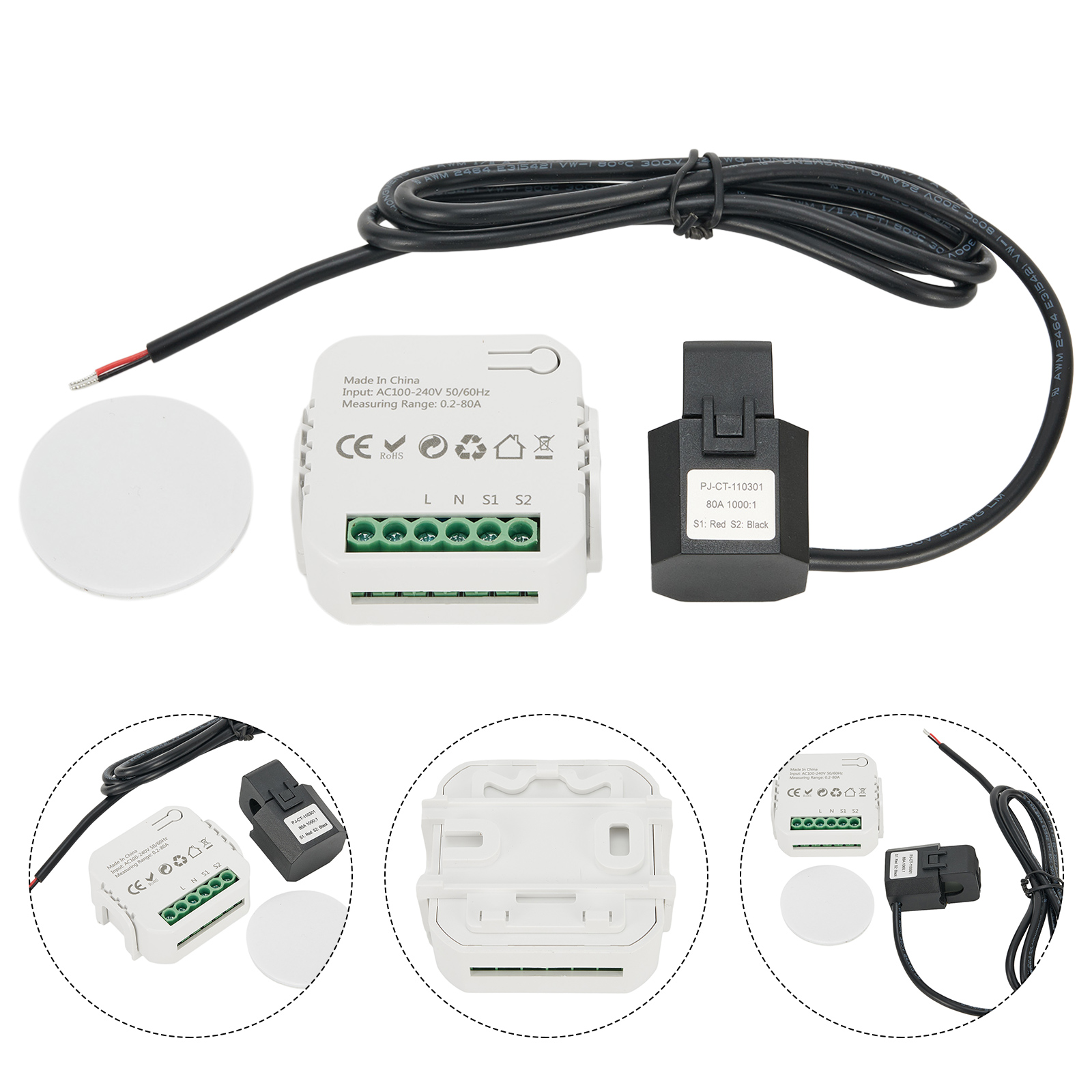 Medidor de Energía WIFI Tuya S - Energy Monitor Meter reseña y precio